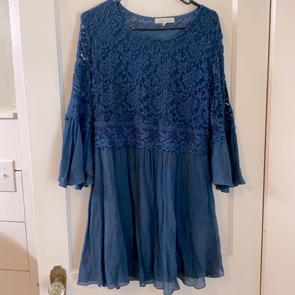 Indigo Soul Blue Sundress